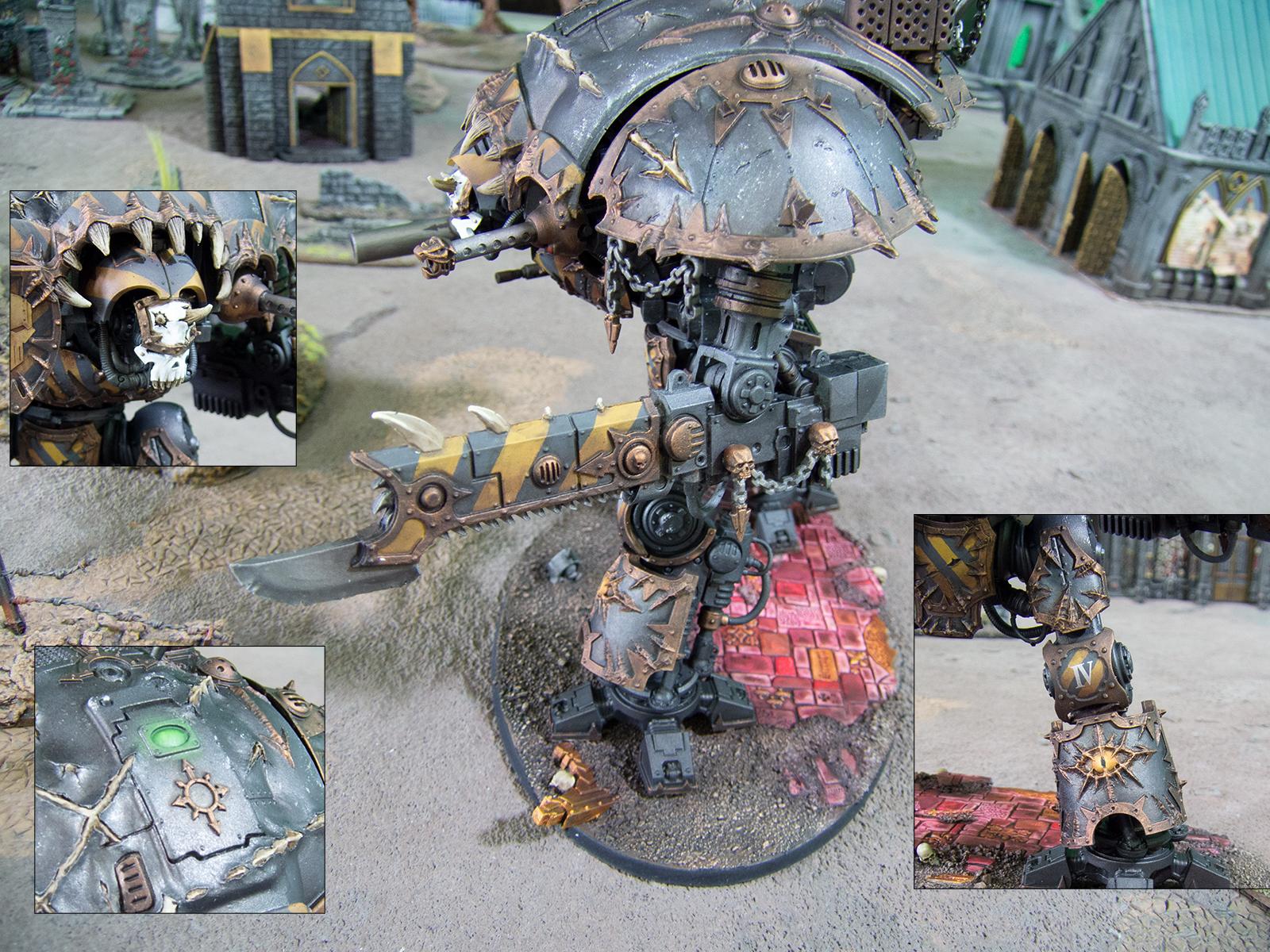 Chaos, Chaos Space Marines, Iron Warriors, Knights Iron Warriors